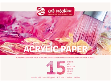 Talens AC Acryllic Paper 290g 15 ark - A4